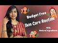 Zero Budget Skin Care Routine . Skin Care With Natural Ingredients. #skincareroutine #skincare