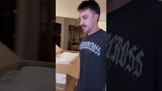 Nighttime vlog! Unboxing our new furniture!! #husbandwife #family #newhouse #vlog #coupleshorts