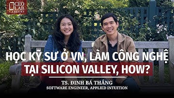 Học kỹ sư ở VN, làm công nghệ tại Silicon Valley, how? | TS. Đinh Bá Thắng - Software Engineer