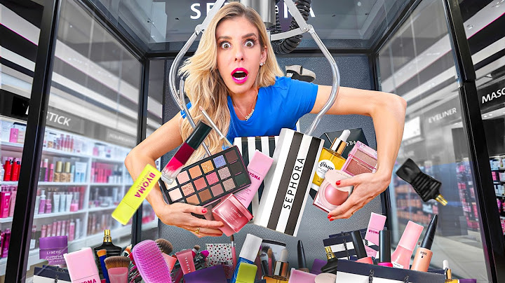 I Built a GIANT SEPHORA Claw Machine