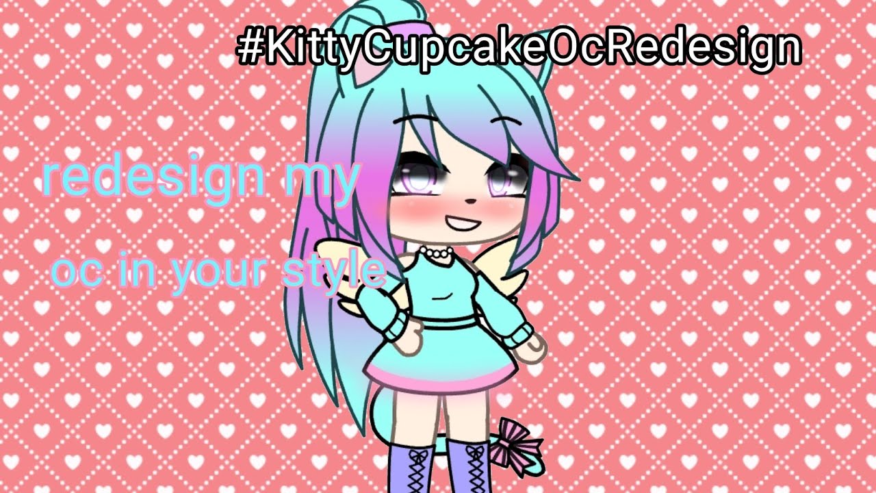 Soo I want you to redesign my oc in your style #KittyCupcakeOcRedesign ...