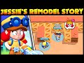 The Story Of Jessie's Remodel | Brawl Stars Story Time