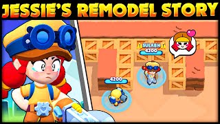 The Story Of Jessie's Remodel | Brawl Stars Story Time