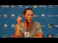 Sam Stosur press conference (2R) - Apia International Sydney 2015