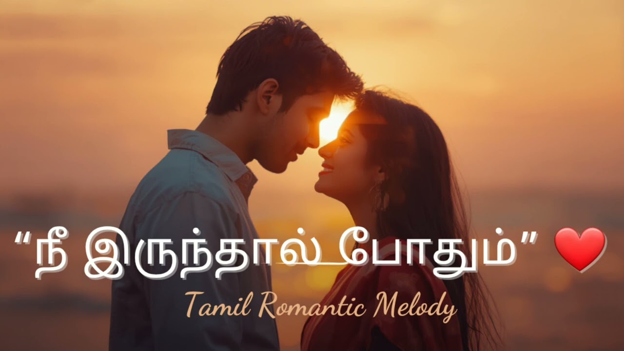 New Tamil Love Song 2026 💖 | நீ இருந்தால் போதும் | Romantic Melody