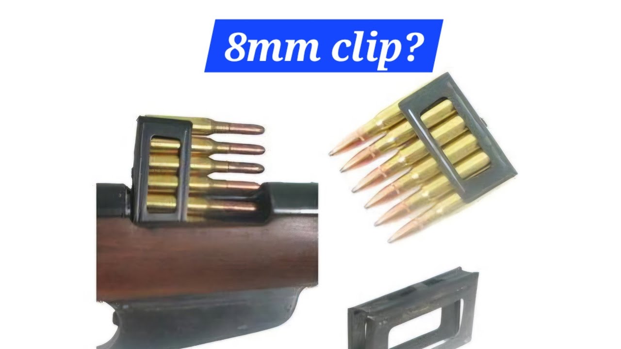 That's right, Carcano clips for 8mm Mauser - YouTube
