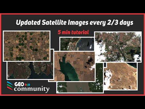 Updated Satellite Images Every 2-3 Days.