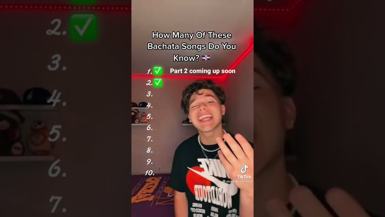 How many bachata songs do you know 🇩🇴😎