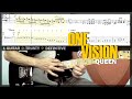 COVER & TAB: One Vision (Guitar Cover With Original Solo and Tabs)