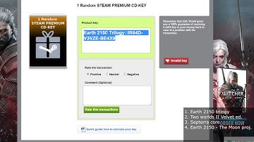Buying 5 random PREMIUM Steam CD KEYS G2A