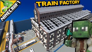 Minecraft Train Factory with Keralis | Best Factory in Minecraft 2015 | screenshot 5
