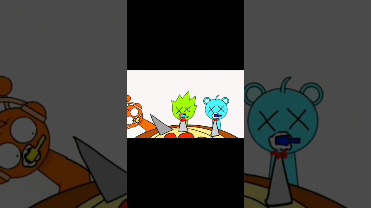 Пинки хочет убить Орена 😢 #спрунки #анимация #sprunki