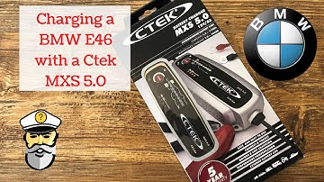Using a CTEK Battery Charger on a BMW E46