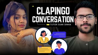 My First Clapingo English Conversation in 2026 | Real Practice