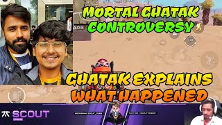 Mortal vs Ghatak Controversy, Ghatak explaining what actually happened ✌️