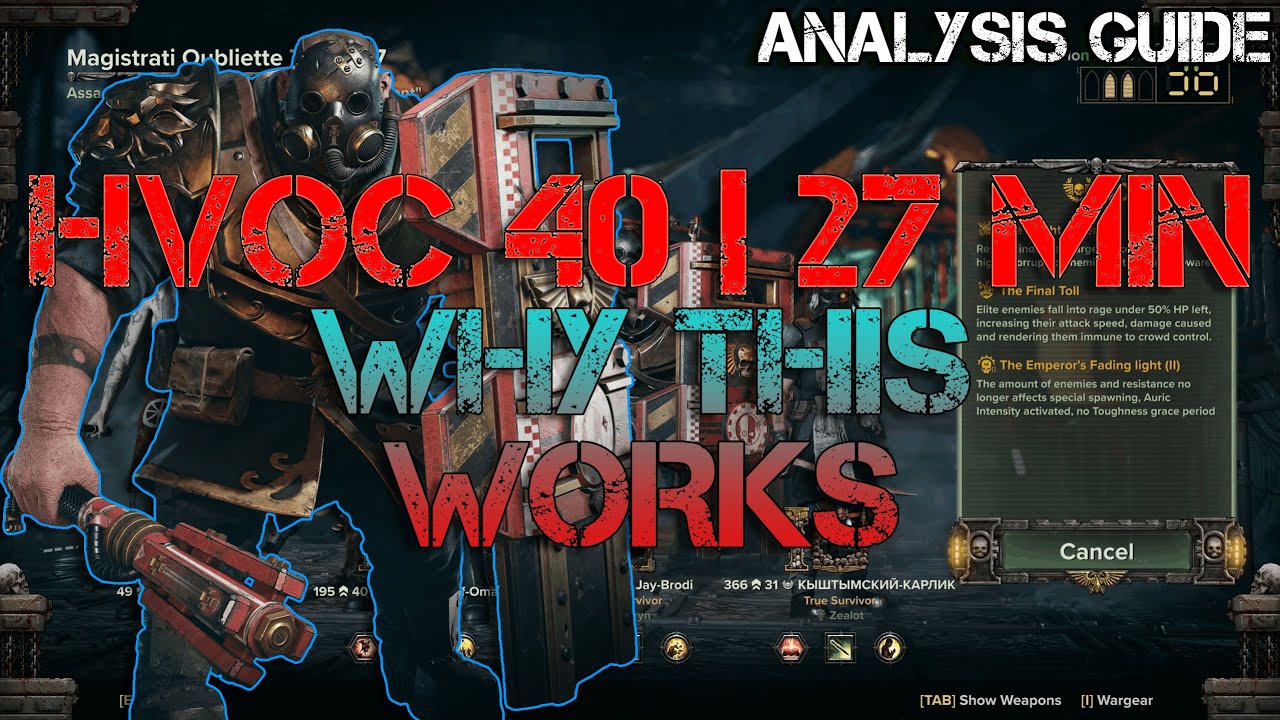 Havoc 40 | 27 минут – Почему агрессивная игра с Hive Scum работает (Руководство по анализу)