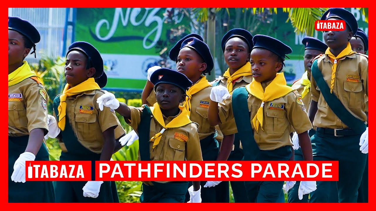 Itunda Pathfinder Marching Beautiful SDA Youth Parade, EastCentral Africa Division (Rwanda
