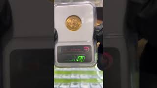 1901 Liberty Head Gold $5 Certified by NGC