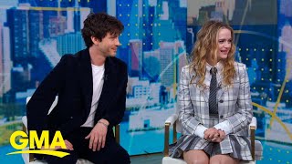 Joey King and Logan Lerman talk 'We Were the Lucky Ones'