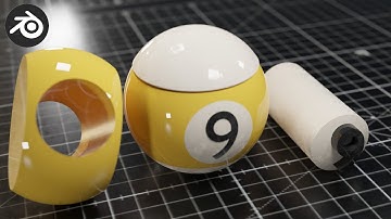Billiard Ball Assembly: Blender Tutorial