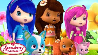Berry Bitty  The Mystery of the Disappearing Dogs!  Cartoons for Kids  Strawberry Shortcake