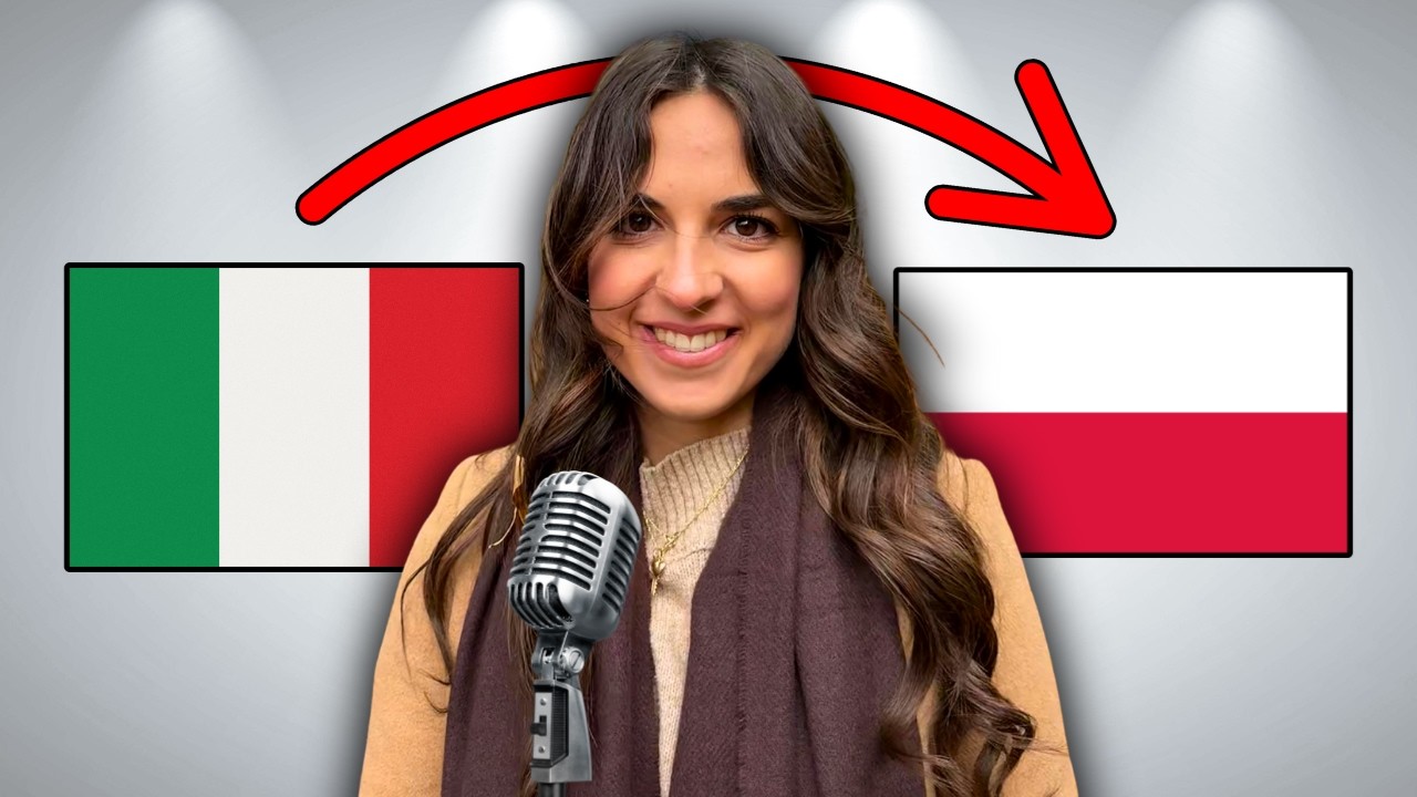 ИТАЛЬЯНСКАЯ девушка ГОВОРИТ ПО-ПОЛЬСКИ без СТРАХА (ее секрет)