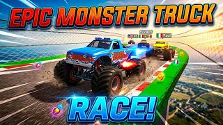 Monster Truck BIGGEST Mega Ramp Jumps ! 😱 Extreme Stunts And Mega Ramp | screenshot 5