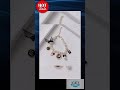 Black 4-PCS Pearl Charm Pet Necklace - Adjustable Bowknot Collar for Small Dogs &amp; Cats (S: 20+5CM)