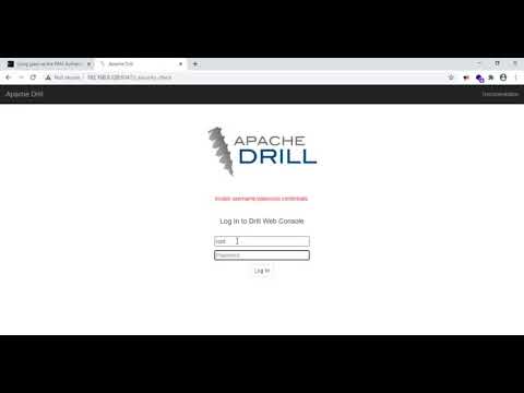 Apache Drill authentication using jpam as the PAM Authenticator