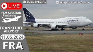 🔴2K SUBS Special LIVE from Frankfurt Airport Plane Spotting