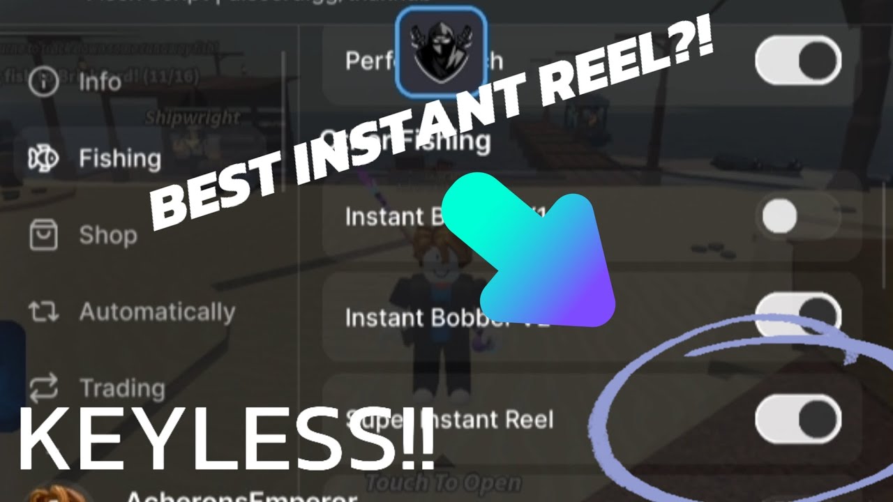 BEST FISCH SCRIPT!! (keyless, unlimited features, best instant reel and ...