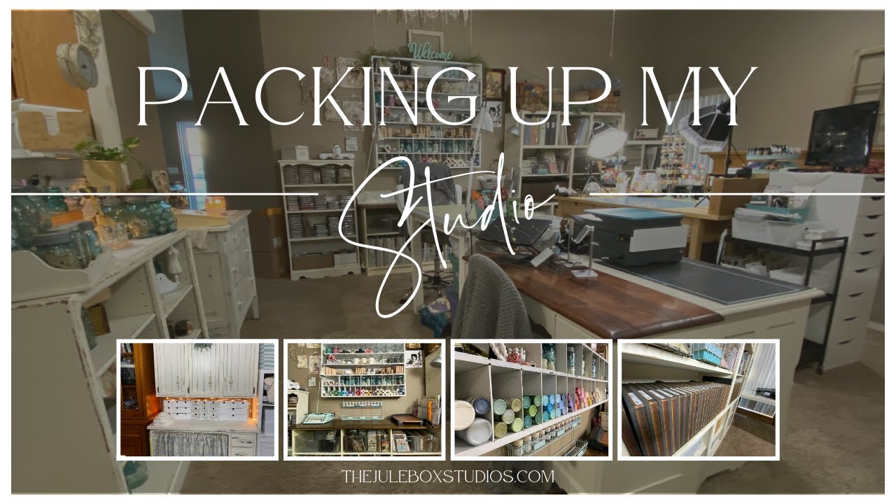 Breaking down my 17'x19' craft studio!!