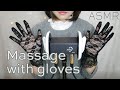 ASMR 3種類の手袋の音 | マッサージ | 3Dio | No Talking