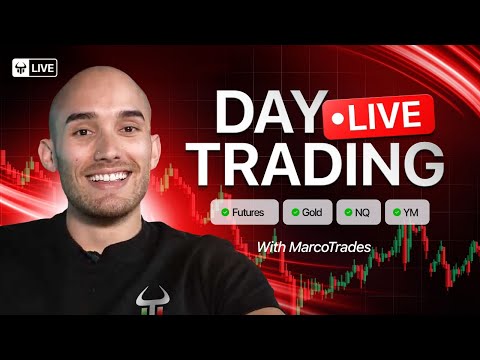LIVE NQ Setting Up For Another Spike Live Trading with Marco