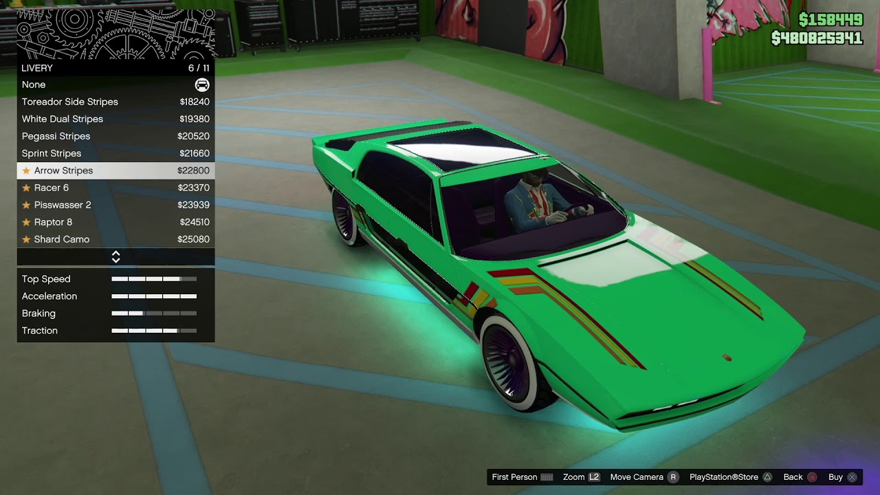 GTA ONLINE MUST OWN VEHICLE Toreador upgrades KOSATKA PARK JOB YouTube