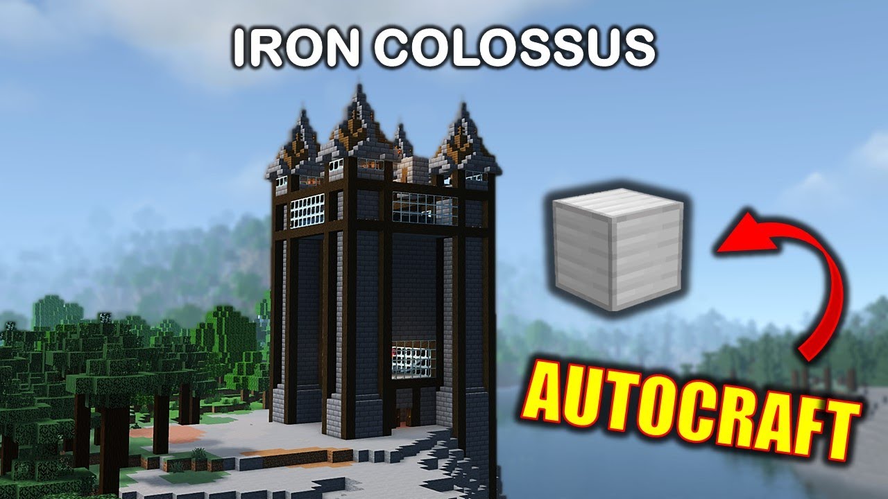 QUAD IRON FARM [Aesthetic] Minecraft 1.21 Tutorial YouTube