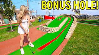 This Mini Golf Course Has BONUS Hole In One Secrets!