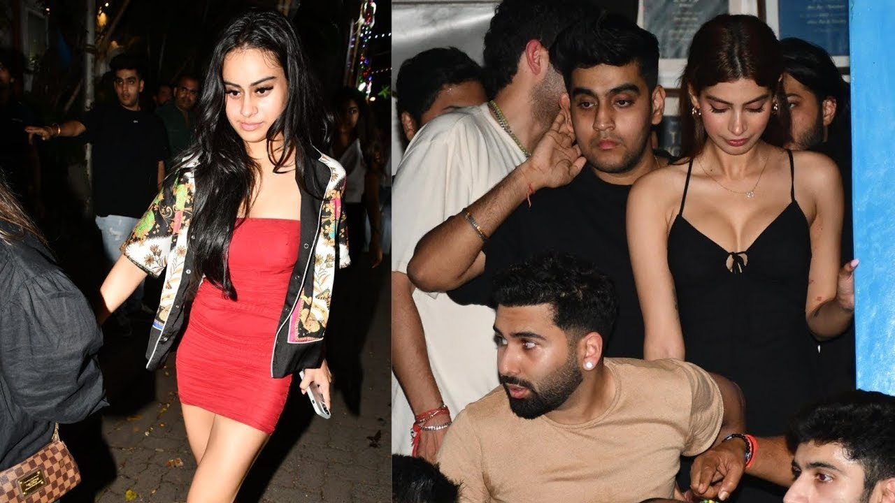 Ajay Devgan Daughter Nysa Devgan & Kushi Kapoor DRUNK Leaving From ...