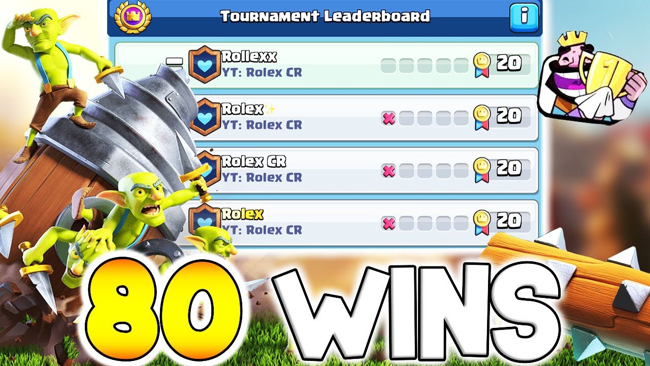 80-3 WITH THE BEST DECK IN THE TRIPLE ELIXIR TOURNAMENT!🌎