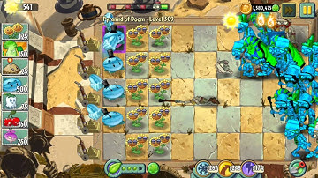 [Plants vs Zombies 2] Pyramid of Doom - Level 309