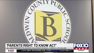 Where can I find my child’s school curriculum under the new Parent’s Right to Know Act?