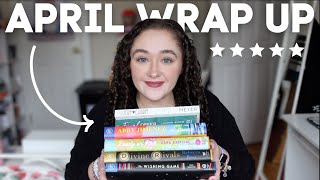 📚 let&#39;s talk about all the books i read in april! | monthly wrap up