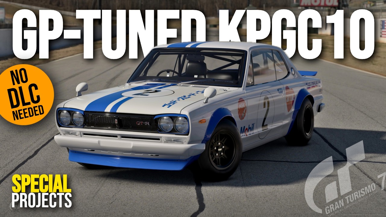 GT7 | Nissan Skyline GT-R GP Tuned (KPGC10) Tune Setup | Special