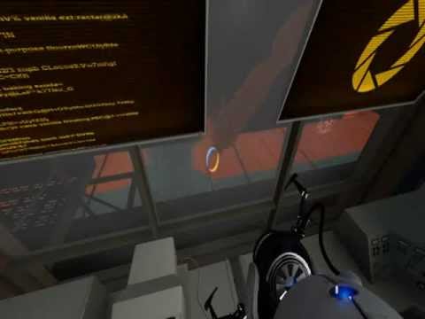 Portal 2- Walkthrough The Lone Future-starter (Map1)