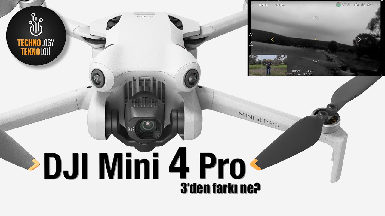DJI Mini 4 Pro Detaylarına Bakıyoruz | Mini 3 Pro'dan Farkı Ne?