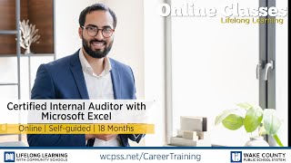 Career Training Certificates - Certified Internal Auditor with Microsoft Excel