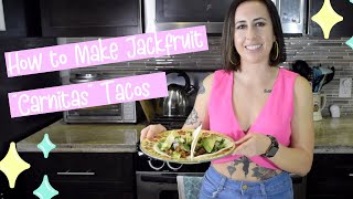 How to Make Jackfruit 'Carnitas' Tacos | Easy Vegan Recipe | Cinematic Recipe Video