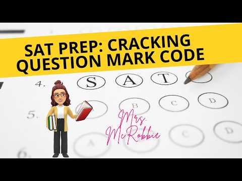 SAT Grammar  Question Marks