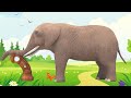 Hickory Dickory Dock finger family song nursery rhymes with animal story | Super Lime And Toys