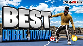 7ft DRIBBLE TUTORIAL NBA 2K25 - HOW TO DRIBBLE ON A BIG BUILD - CROSSOVER 16 & MORE
